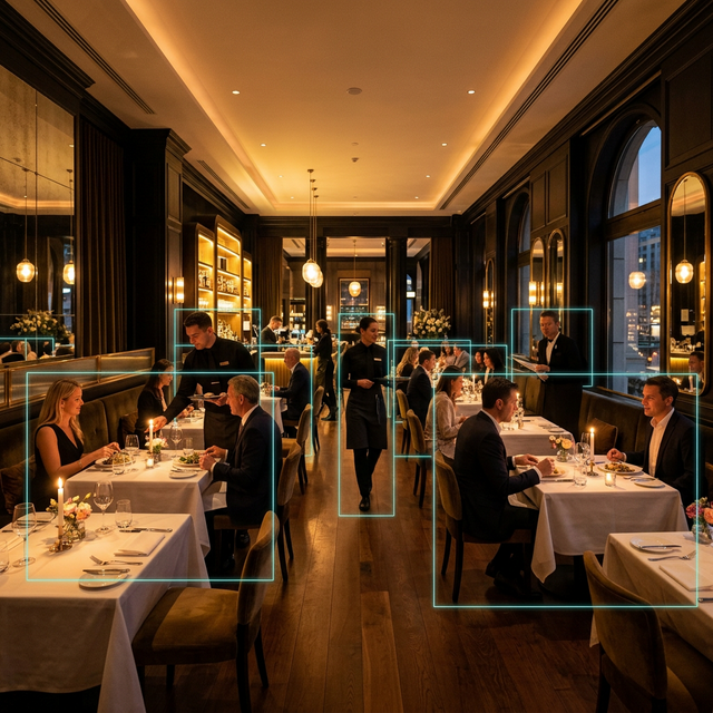 AI monitoring for hotel and restaurant operations